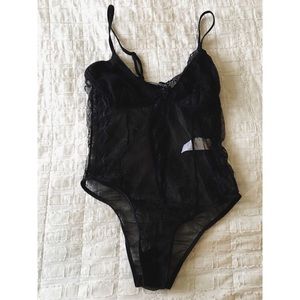 cupped lace bodysuit